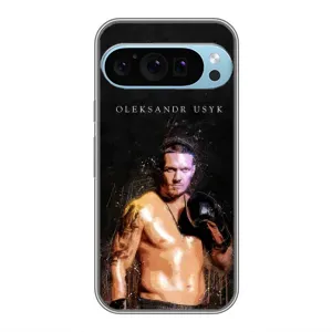 Чохол з принтом «Боксер Олександр Усик» для Google Pixel 9 Pro