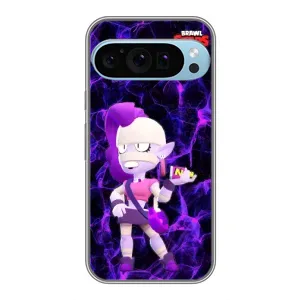 Чехлы Brawl Stars для Google Pixel 9 Pro (AlphaPrint) (Эмз Бравл Старс)