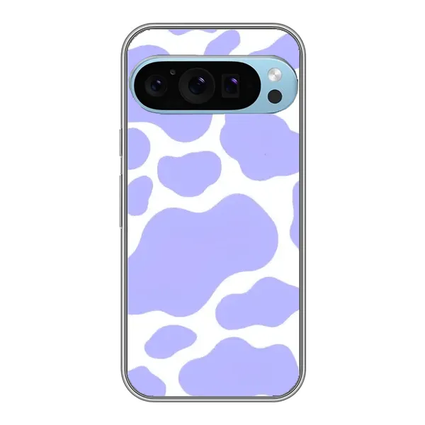 Чехол с принтом «Фиолетова Буренка» для Google Pixel 9 Pro