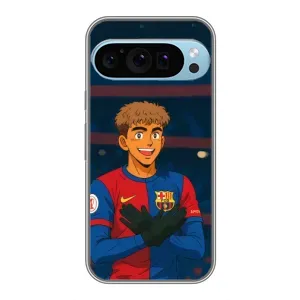 Чохол з футболістом Ламін Ямаль Google Pixel 9 Pro (Футболіст Ямаль)