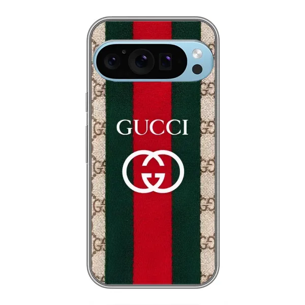 Чохол з принтом «Gucci дизайн» для Google Pixel 9 Pro