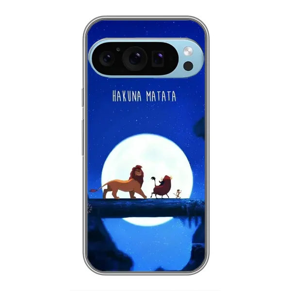 Чехол с принтом «Хакуна Матата» для Google Pixel 9 Pro Чехол с принтом «Хакуна Матата» для Google Pixel 9 Pro