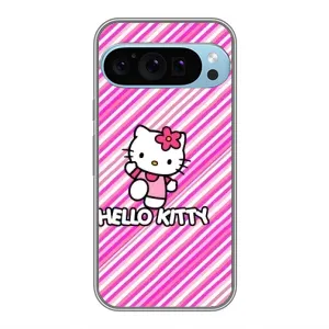 Чехол для Ребёнка на Гугл Пиксель 9 Про (VPrint) (Hello Kytty)