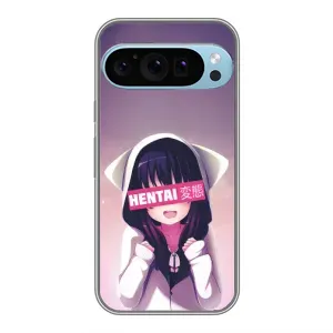 Чехлы Персонажи Аниме Наруто для Google Pixel 9 Pro (AlphaPrint) (Hentai chan)