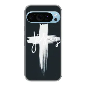 Чехол для Google Pixel 9 Pro (AlphaPrint) - (Христианские) (Иисус)