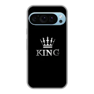 Чехол с Короной Гугл Пиксель 9 Про - (AlphaPrint) (KING)