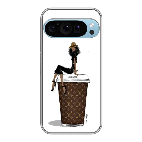 Чехол с принтом «кофе LOUIS VUITTON» для Google Pixel 9 Pro Чехол с принтом «кофе LOUIS VUITTON» для Google Pixel 9 Pro