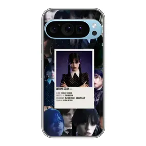 Чехлы Венсдей на Google Pixel 9 Pro Уэнсдей (AlphaPrint) (коллаж Уэнздей)
