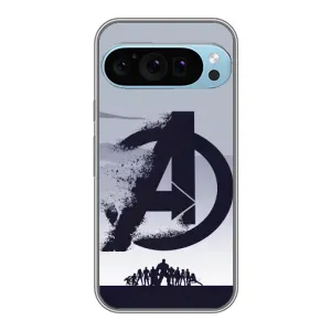 Чехлы с героями Марвел Google Pixel 9 Pro (VPrint) (Команда А)