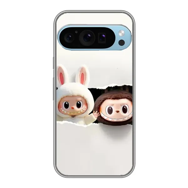 Чохол з принтом «Лабубу» для Google Pixel 9 Pro Чохол з принтом «Лабубу» для Google Pixel 9 Pro