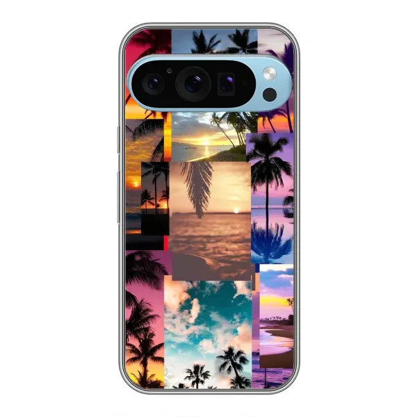 Чехол с принтом «Летний отпуск» для Google Pixel 9 Pro