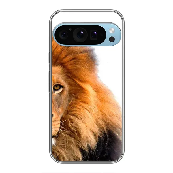 Чохол з принтом «Лев грива» для Google Pixel 9 Pro