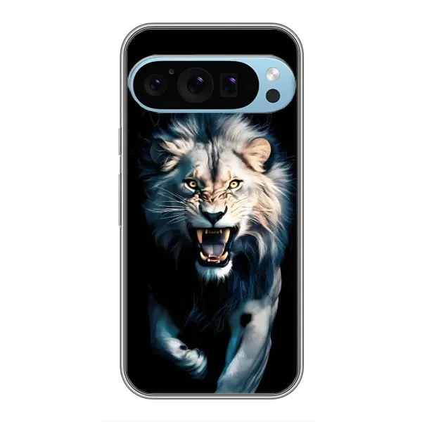 Чохол з принтом «Лев у темряві» для Google Pixel 9 Pro Чохол з принтом «Лев у темряві» для Google Pixel 9 Pro