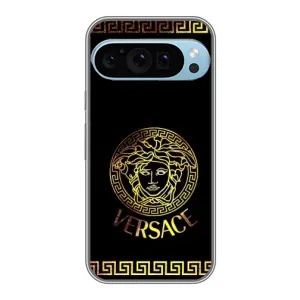 Чехлы VERSACE для Гугл Пиксель 9 Про (PREMIUMPrint) (Logo Versace)