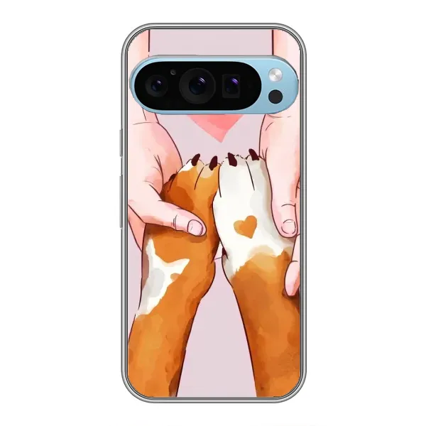 Чехол с принтом «Любовь к собакам» для Google Pixel 9 Pro