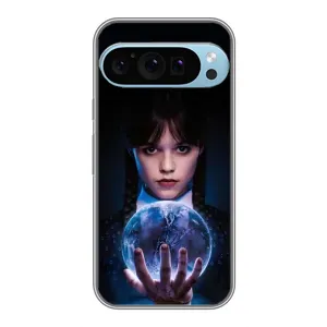 Чехол с дизайном Венздей 2 на Google Pixel 9 Pro (Магическая сфера Уэнздей)