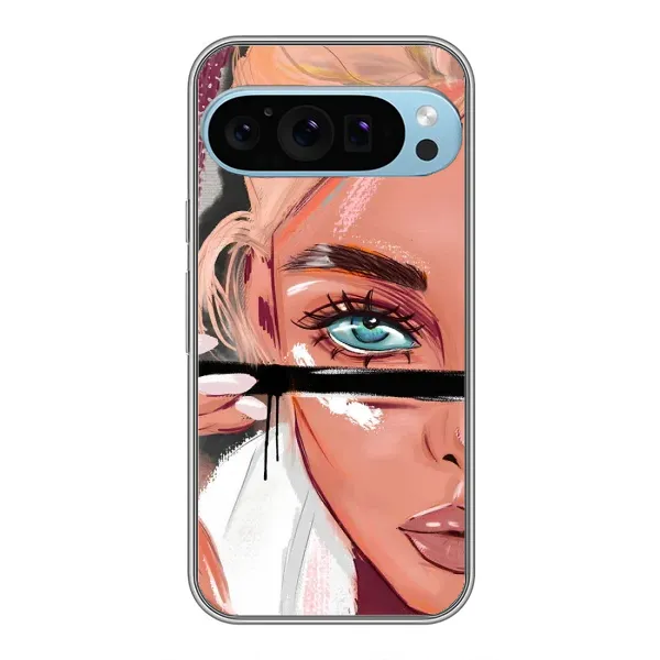 Чохол з принтом «Макіяж» для Google Pixel 9 Pro