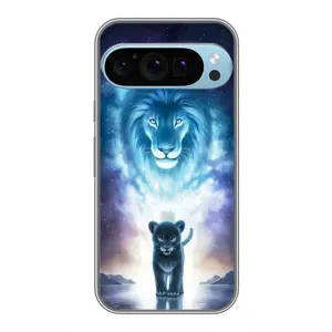 Чехол со Львом для Google Pixel 9 Pro (VPrint) (Маленький лев)