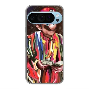 Брендновые Чехлы для Google Pixel 9 Pro - (PREMIUMPrint) (Mario LV)