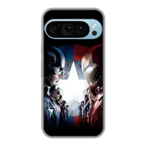 Чехлы с героями Марвел Google Pixel 9 Pro (VPrint) (Марвел стайл)