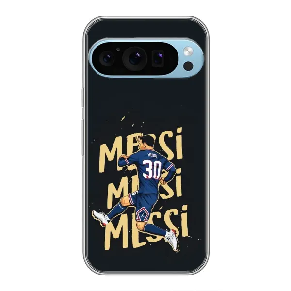 Чохол з принтом «Messi ПСЖ» для Google Pixel 9 Pro