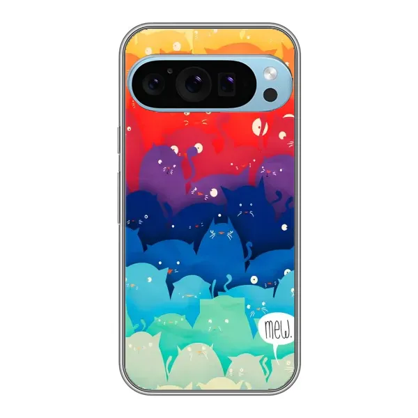 Чохол з принтом «Mew» для Google Pixel 9 Pro Чохол з принтом «Mew» для Google Pixel 9 Pro