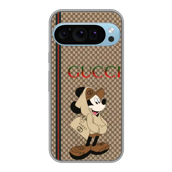 Чохол з принтом «Mickey GUCCI» для Google Pixel 9 Pro