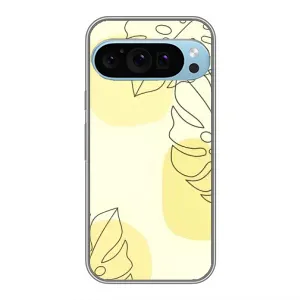 Силиконовый чехол с принтом в цветах на Google Pixel 9 Pro