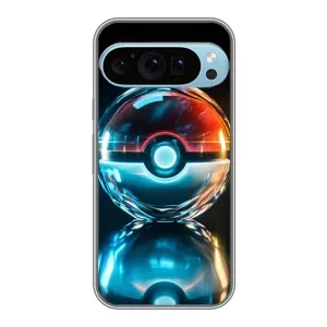 Чохол з Пікачу на Google Pixel 9 Pro (М'яч Пікачу)