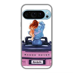 Чехол с печатью для Google Pixel 9 Pro - (Мода) (AlphaPrint) (На машине)