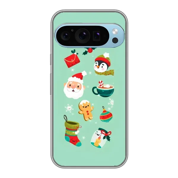Чехол с принтом «Настроение НГ» для Google Pixel 9 Pro Чехол с принтом «Настроение НГ» для Google Pixel 9 Pro