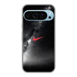 Чехол для Google Pixel 9 Pro - с принтом Найк (AlphaPrint) (Найк красный)