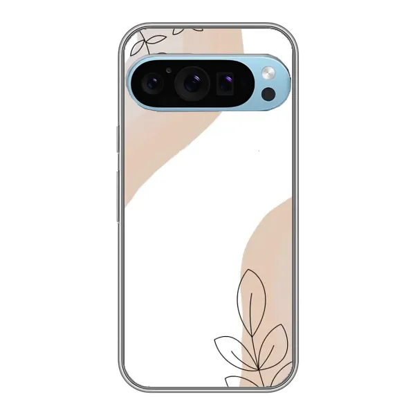 Чехол с принтом «Нюдовая веточка абстракция» для Google Pixel 9 Pro