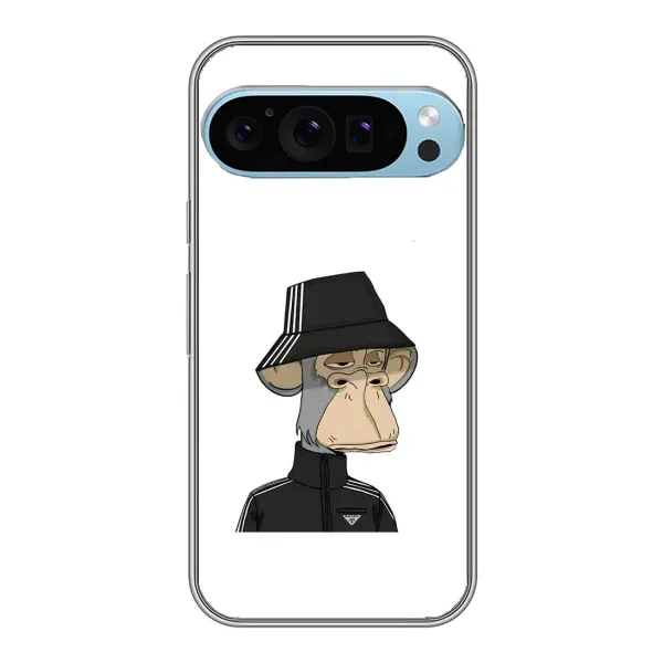 Чохол з принтом «мавпа NFT Adidas» для Google Pixel 9 Pro