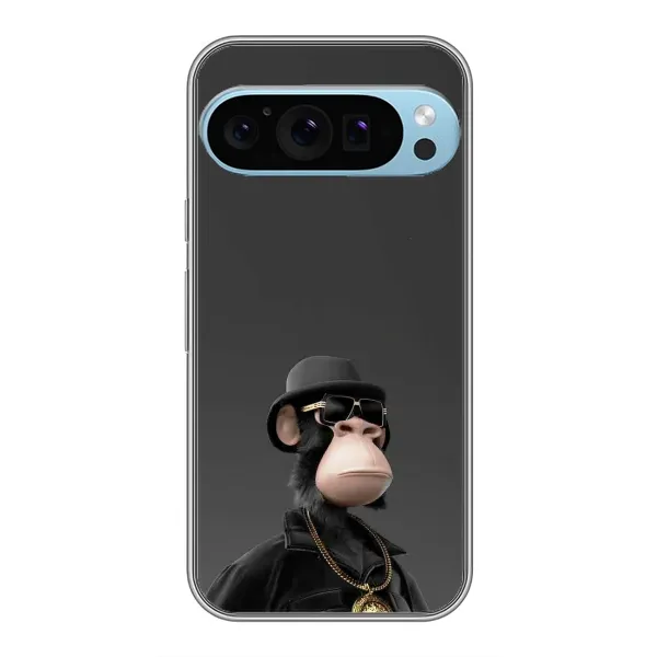 Чохол з принтом «Мавпа NFT» для Google Pixel 9 Pro