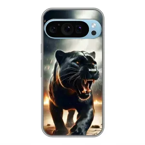 Чохол з картинкою 'Хижаки' для Google Pixel 9 Pro (Чорна пантера)