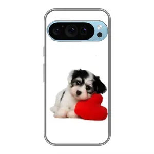 Чехлы с собаками для Google Pixel 9 Pro (VPrint) (Песик)