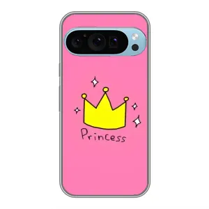 Чехол с картинкой (Стильные) для Гугл Пиксель 9 Про - (AlphaPrint) (Princess)