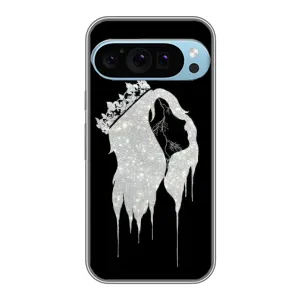 Чехол с Короной Гугл Пиксель 9 Про - (AlphaPrint) (Принцесса)
