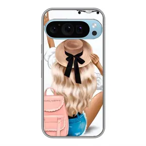 Чехол с печатью для Google Pixel 9 Pro - (Мода) (AlphaPrint) (Путешествие)