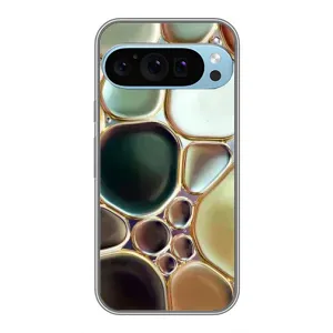 Мраморний чехол на Google Pixel 9 Pro (VPrint) (Радужний Мрамор)