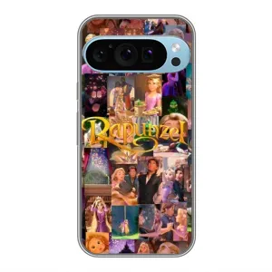 Чехол Рапунцель для Google Pixel 9 Pro (Коллаж Рапунцель)