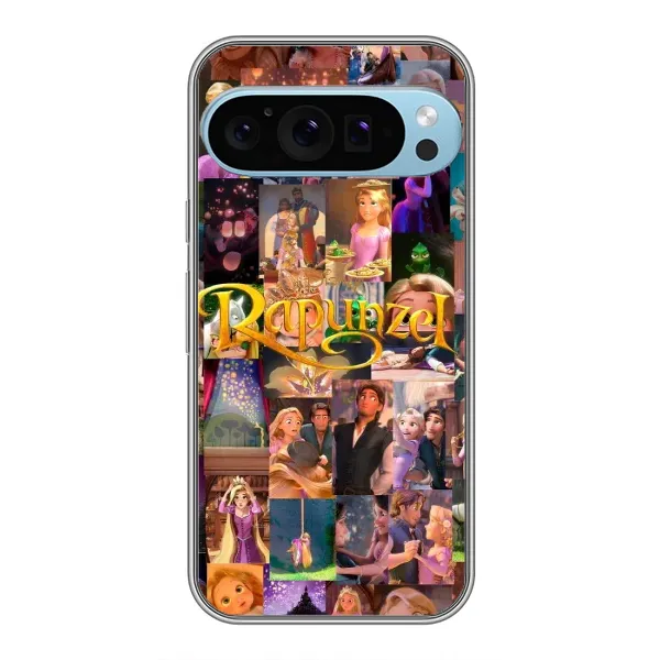 Чехол с принтом «Коллаж Рапунцель» для Google Pixel 9 Pro