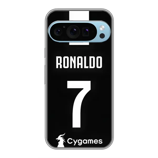 Чохол з принтом «RONALDO 7» для Google Pixel 9 Pro Чохол з принтом «RONALDO 7» для Google Pixel 9 Pro