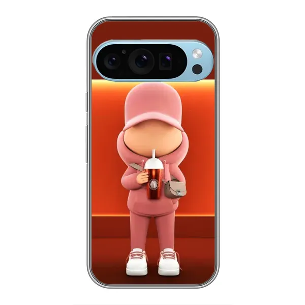 Чехол с принтом «С Кофе» для Google Pixel 9 Pro Чехол с принтом «С Кофе» для Google Pixel 9 Pro
