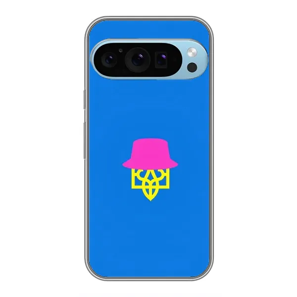 Чохол з принтом «Шапка на гербу» для Google Pixel 9 Pro
