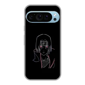 Чохли на тему: Ітачи Учіха для Google Pixel 9 Pro (AlphaPrint) (силует Ітачі)