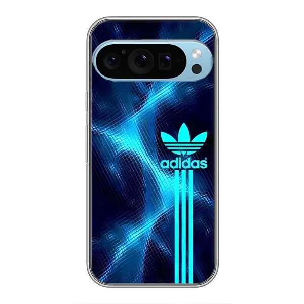 Чехол с принтом «Синий Адидас» для Google Pixel 9 Pro