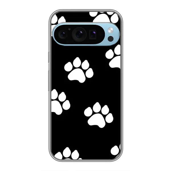 Чехол с принтом «Следы собаки» для Google Pixel 9 Pro