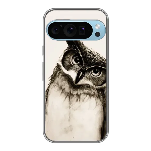 Чохол з принтом «Сова» для Google Pixel 9 Pro